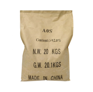 35% 92% 94% AOS Sodium Alpha Olefin Sulfonate for Mercerizing Cotton CAS68439-57-6 Papermaking Lubricant <b>Wool</b> Detergent AOS 92% - Product Image 1