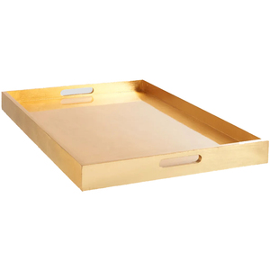ถาดเสิร์ฟเคลือบสีทองแบบโลหะสินค้ามาใหม่ถาดเสิร์ฟเคลือบแล็กเกอร์ - Product Image 5