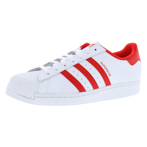 Scarpe da Uomo Superstar Colore Bianco Nuvola/Rosso Vivace/Bianco Nuvola 100% Autentiche Modello MSS-GZ3741 - Product Image 3