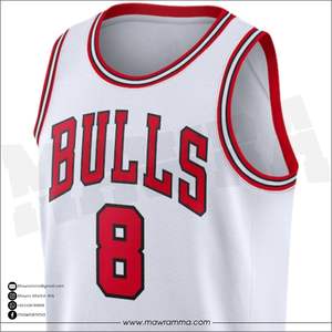 Wholesale Basketball Jersey High Quality Custom Team Number Jersey For Basketball OEM Basketball Jersey For Unisex - Product Image 4