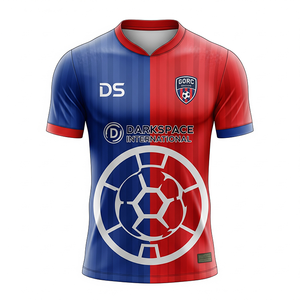Maillot de football américain pour hommes, haute qualité, été, manches courtes, respirant, écologique, personnalisable OEM, uniforme de football - Product Image 1