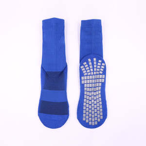 Calcetines Deportivos Antideslizantes de Algodón 100% Personalizados al por Mayor para Hombre, Calcetines de Fútbol con Logotipo en la Parte Inferior, Calcetines Deportivos Juveniles - Product Image 4