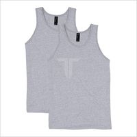 Débardeur en coton pour homme 2024 – T-shirt sans manches décontracté et ample pour la gym, tricoté, éco-responsable, séchage rapide