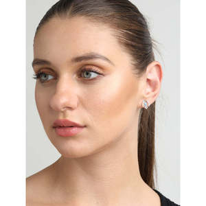 Pendientes de Diamantes de Plata de Ley 925 de Primera Calidad para Mujeres y Niñas, Compre Joyería Elegante - Product Image 5