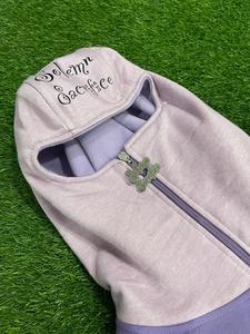 หมวกคลุมศีรษะมีฮู้ดสำหรับผู้ชายผ้า100% มีฮู้ดผ้านินจาเฟรนช์เทอร์รี่แอซิดแบบมีซิปดีไซน์แบบกำหนดเอง - Product Image 6