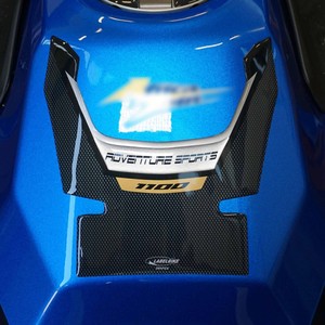 Adesivo 3D per Serbatoio Moto Compatibile con HONDA AFRICA TWIN ADVENTURE SPORTS 1100 L - Decalcomania Protettiva per Serbatoio - Product Image 1