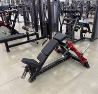 Appareil de musculation BN à charge libre pour l'entraînement des pectoraux en inclinaison, idéal pour les centres de fitness, clubs de santé et salles d'entraînement de force.