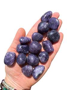 High Quality Wholesale Bulk Lepidolite Tumbled Stones Pink Tourmaline Folk <b>Crafts</b> Gemstone with <b>Crystal</b> Material - Product Image 6