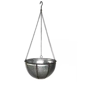 Modern Minimalist <b>Wire</b> Metal Planter Indoor Outdoor Home Decor Trending Pots With Ceiling Hanging Design Wall Hanging <b>Basket</b> - Product Image 6