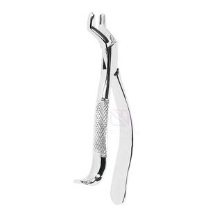 Forceps d'extraction dentaire manuel professionnel de qualité OP en acier inoxydable 53L, modèle américain, poli, pour molaires gauche, haute qualité - Product Image 5