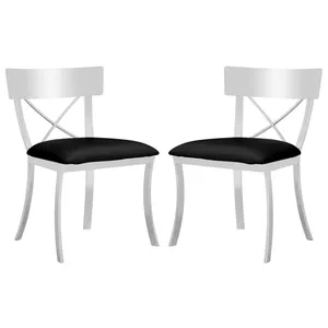 Chaises de mariage en métal de qualité supérieure Vente en gros Événement de mariage Fête Hôtel Salle à manger Chaise de salle à manger à ossature métallique en acier inoxydable - Product Image 3