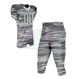 Uniforme de Fútbol Americano Transpirable de Alta Resistencia para Equipos con Mangas Cortas Diseñado para Comodidad y Movimiento - Product Image 3