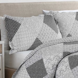 Chất Lượng Cao Rắn Nhung Vải Thêu Sang Trọng Giường Trải Bìa Đặt Đôi Vua Kích Thước Trọng Lượng Nhẹ Không Pilling Nhà Chăn - Product Image 2