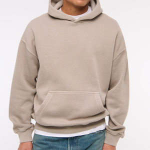 Sudadera con Capucha Personalizada con Serigrafía OEM, 100% Algodón Orgánico, Sudadera Suave con Color Degradado Característico, Sudadera con Capucha para Hombre - Product Image 4