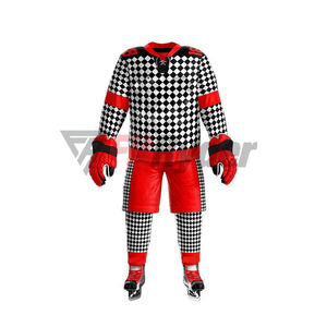 Uniformes de hockey sobre hielo transpirables de secado rápido de calidad superior hechos en fábrica con diseño de logotipo personalizado precio al por mayor barato para equipos - Product Image 2