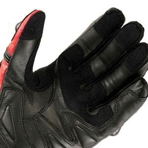 Gants de moto en cuir de vachette de haute qualité pour hommes 100% gants de course en cuir pour le cyclisme et la moto - Product Image 5