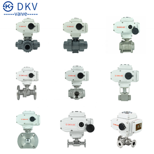 DKV SS304ไฟฟ้าบางเวเฟอร์บอลวาล์ว220V สเตนเลสแอคชูเอเตอร์ไฟฟ้าแบบหน้าแปลนวาล์วบอลอิตาลีบางพิเศษ - Product Image 3