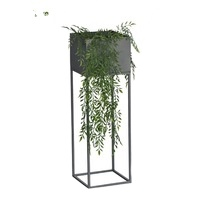 Soporte Moderno para Plantas de Metal, para Interiores y Exteriores, Elevado, para Macetas, Duradero, Resistente, Elegante y Decorativo para el Hogar - Product Image 4