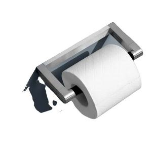 Porte-papier toilette mural durable en acier poli, sans électricité, idéal pour la maison et les hôtels – Vente chaude - Product Image 5