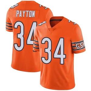 Vente en gros d'uniformes de football américain en maille respirante personnalisés, maillots de football streetwear brodés entièrement personnalisés - Product Image 4