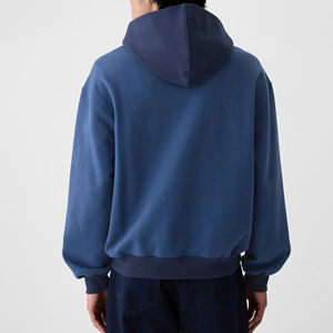 High quality heavyweight 100% cotton <b>mens</b> <b>hoodies</b> custom screen printed logo solid colour breathable comfortable <b>hoodies</b> for <b>men</b> - Product Image 6