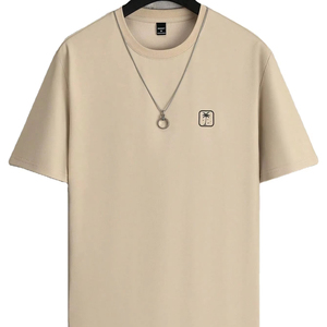 Camiseta Extra Grande para Hombre de Algodón y Poliéster - Combinación Perfecta de Comodidad y Personalización, Tejido Suave, Cuello en V, Secado Rápido, Estilo Vintage - Product Image 1