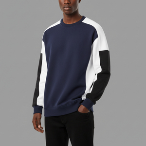 Sweat-shirt ample pour homme en coton 100% de haute qualité, 450 g/m², avec impression personnalisée, lourd, surdimensionné, basiques, pour hommes - Product Image 3