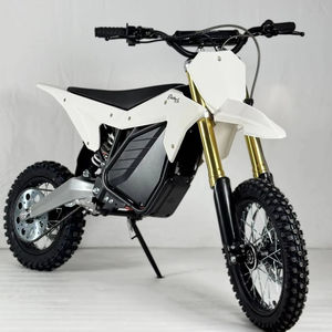 Race Inspiré 72V 8KW Blanc RTR Vélo Électrique Dirt Bike Longue Durée Batterie et Vitesse - Product Image 1