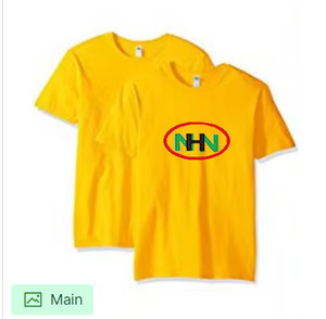 เสื้อยืดคอกลมผ้าฝ้ายถักคุณภาพสูง 100% ระบายอากาศได้ดี แห้งเร็ว สีพื้น พิมพ์ลายผ้าไหมสีน้ำเงินตามสั่ง ไซส์ใหญ่ แขนสั้น ขายส่ง - Product Image 4