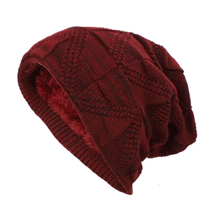 <b>Men</b> <b>Winter</b> Warm Beanies <b>Hat</b> For Adult Unisex Outdoor New Wool Knitted Beanies Skullies Casual Cotton Beanies <b>Hats</b> - Product Image 1