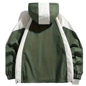 เสื้อฮู้ดซิปผู้ชาย ทรงหลวม แขนยาว กันลม - Product Image 6