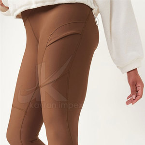 Legging de fitness pour femmes Design personnalisé votre propre legging de fitness avec Spandex / Nylon à bas prix fabriqué au Pakistan - Product Image 6