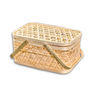 TOP PRODUCTS Export From Vietnam Handcrafted <b>Bamboo</b> <b>Baskets</b>: Ideal for Customized Gifting with Good Price - Product Image 1