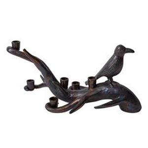 Soporte de vela de araña de aluminio asequible Diseño de Halloween Accesorios de otoño Trivets hechos a mano - Product Image 2