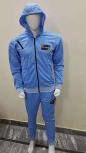 Sweats à capuche avec fermeture éclair complète pour hommes survêtement à rayures polaires en polyester tech sportswear jogger survêtement pour hommes vente en gros - Product Image 4