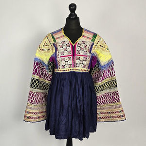 Vestido Afgano de Manga Larga con Cuello Alto, Transpirable, Antiarrugas, Talla Personalizada - Venta al Por Mayor - Product Image 1