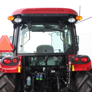 Case IH Farmall 75A Tractor Loader <b>Mirrors</b> 2 Remotes Skid Steer Attach 4 WD Weights <b>Instructors</b> Seat - Product Image 6