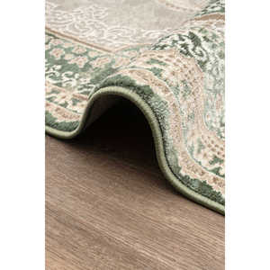 Tapis en peluche vert Lynosse, tapis tissé moderne adapté aux animaux domestiques, pour salon, salle de séjour, chambre d'enfants, cuisine P0246 - Product Image 1