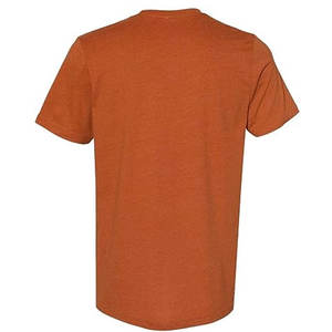 T-shirt respirant coupe ajustée 100% coton pour hommes tenues d'été - Product Image 4