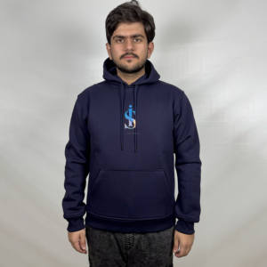 Sudadera con capucha con logotipo reflectante de gran tamaño en blanco de alta calidad, ropa de calle, sudaderas con capucha personalizadas para hombre, sudaderas con capucha básicas a precio de fábrica al por mayor - Product Image 1