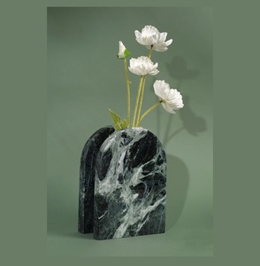 Vase à fleurs en marbre de grande qualité à prix raisonnable, unique, pour un style artistique de la maison, créant un accent décoratif accrocheur - Product Image 6