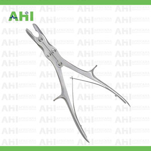 Rongeur de Hueso de Acción Compuesta AHI Stille, Recto, Mordida de 10 mm, 220 mm de Largo, Instrumentos Quirúrgicos Manuales de Acero Inoxidable de Primera Calidad - Product Image 5