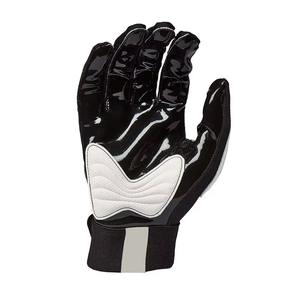 2026 Latest Design Custom Printed Men's American Football Gloves Full Finger Hand Grips Adjustable Wrist Strap Anti-Slip <b>Hook</b> - Product Image 6