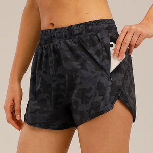 Shorts Deportivos Estampados de Cintura Alta para Mujer, de Secado Rápido, con Cordón Ajustable, para Correr, Gimnasio, Fitness, Deportes, para Damas, Ropa Casual de Verano - Product Image 2