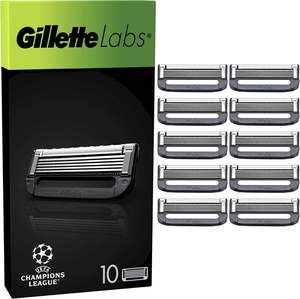 Kit de rasage pour hommes Gill ette Labs – Système de rasage intelligent haut de gamme avec barre exfoliante et station de charge magnétique - Product Image 6