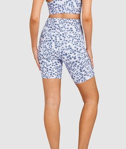 Venta al por mayor de cintura alta sublimada gimnasio mujeres ropa deportiva Fitness al por mayor Yoga Scrunch Butt deportes esenciales pantalones cortos de entrenamiento - Product Image 3