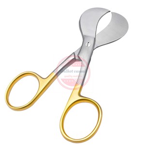 Tijeras de cordón umbilical de acero inoxidable Instrumentos quirúrgicos de alta calidad - Product Image 2
