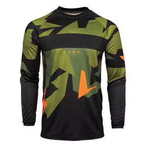 Vente en gros de vêtements de course haut à manches longues maillots de Motocross d'été pour hommes Offre Spéciale maillots de Motocross confortables - Product Image 6