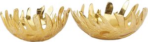 Elegant Gold best selling decoratrive <b>Metal</b> <b>Bowl</b> With Artistic Jagged Edge Perfect for Modern Home Decor and Centerpiece Display - Product Image 2