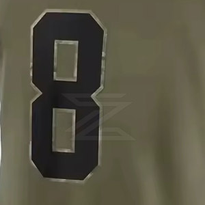 Maillot de football américain confortable à manches courtes pour hommes, grande taille, vêtements de sport - Product Image 4